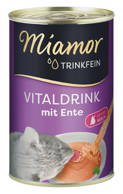 Miamor Trinkfein – Vitaldrink mit Ente (135 ml Dose)