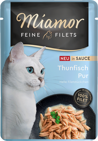 Miamor Feine Filets in Sauce - Thunfisch Pur 100g