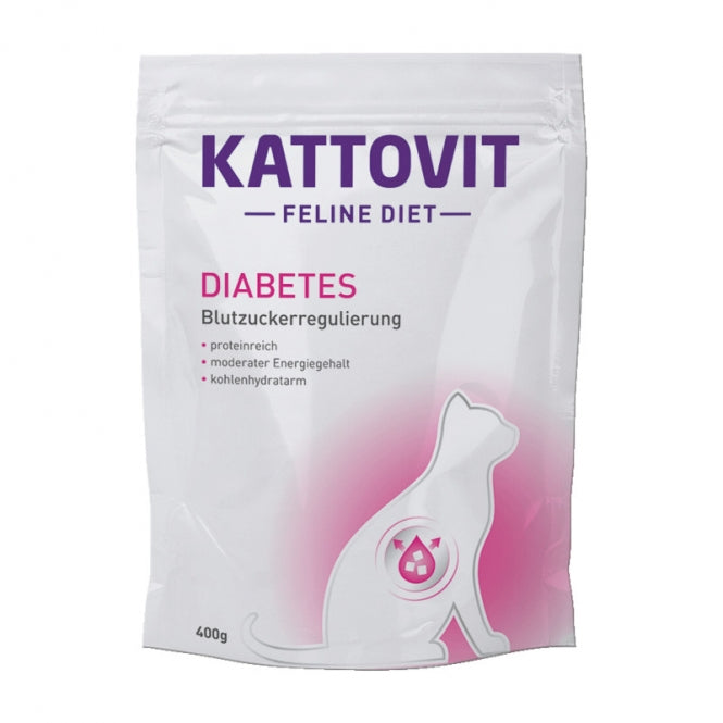 Kattovit Feline Diet Diabetes – Spezielle Diät für Katzen mit Diabetes und Übergewicht