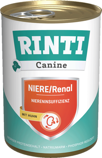RINTI Canine Niere/Renal Huhn – Diätfutter bei Niereninsuffizienz
