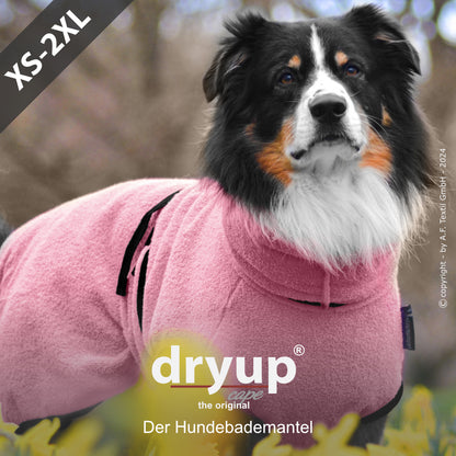DRYUP CAPE Standard – Der hochwertige Hundebademantel aus Baumwolle L - XXL