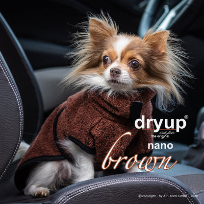 DRYUP CAPE Nano – Hundebademantel für die Kleinsten