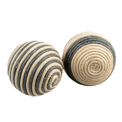 duvoplus Rope Bälle – Aktivspielzeug für fitte, ausgelastete Katzen