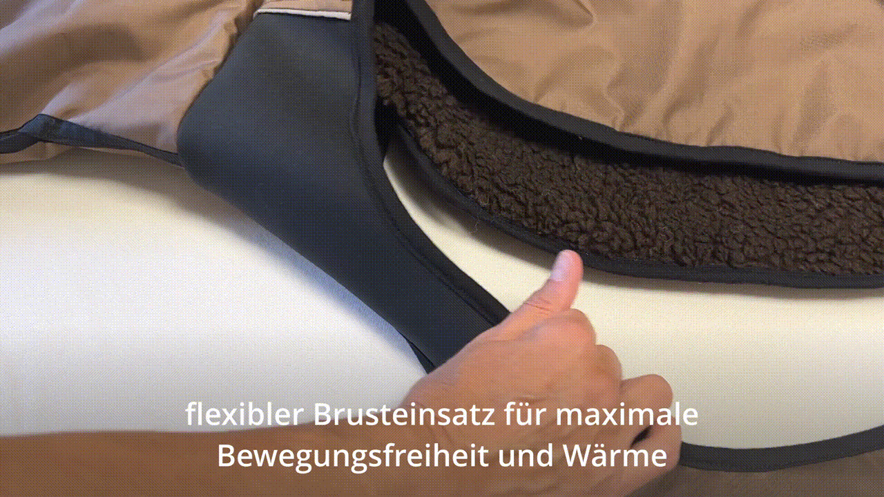 Active Cape WIND & RAIN Light Mini – Stylischer Wetterschutz für aktive Hunde