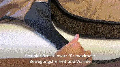 Active Cape WIND & RAIN Light Mini – Stylischer Wetterschutz für aktive Hunde