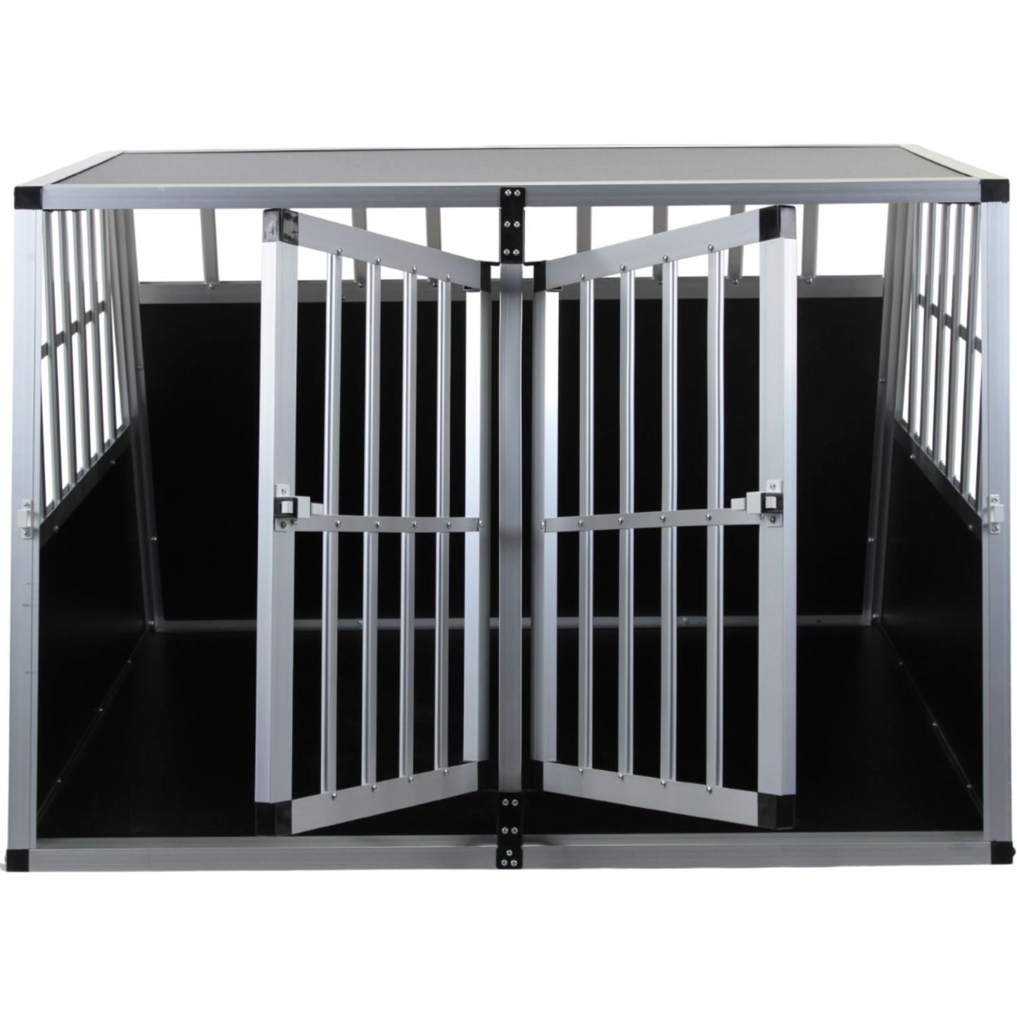 Hundetransportbox mit extra großem Zugang und Doppeltür