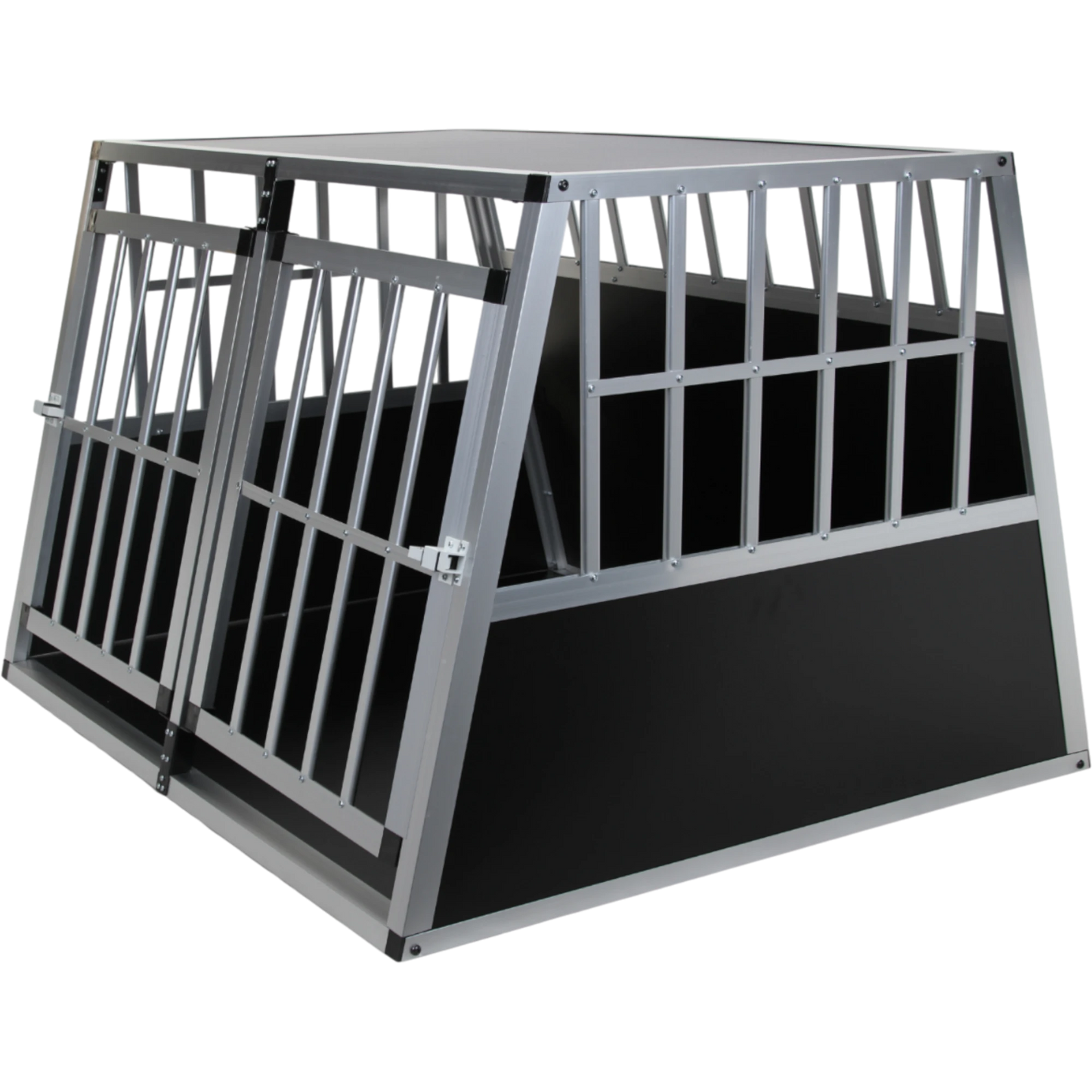 Hundetransportbox mit extra großem Zugang und Doppeltür