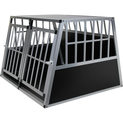 Hundetransportbox mit extra großem Zugang und Doppeltür