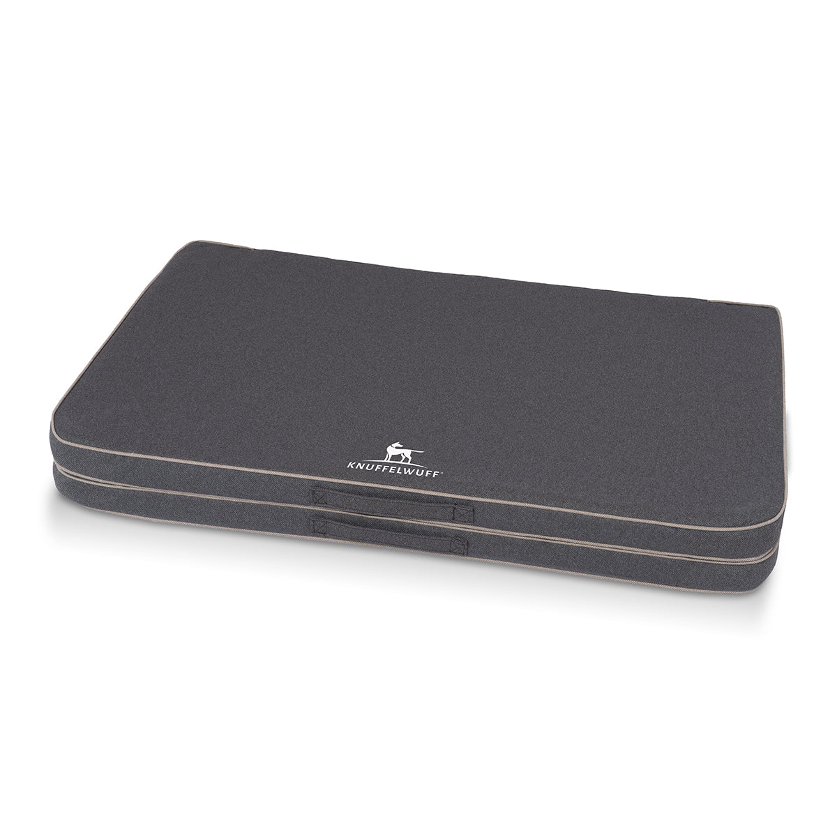 Knuffelwuff Faltbare Reisematte Orthopädisch Tacoma – Stilvoller Komfort aus Velours
