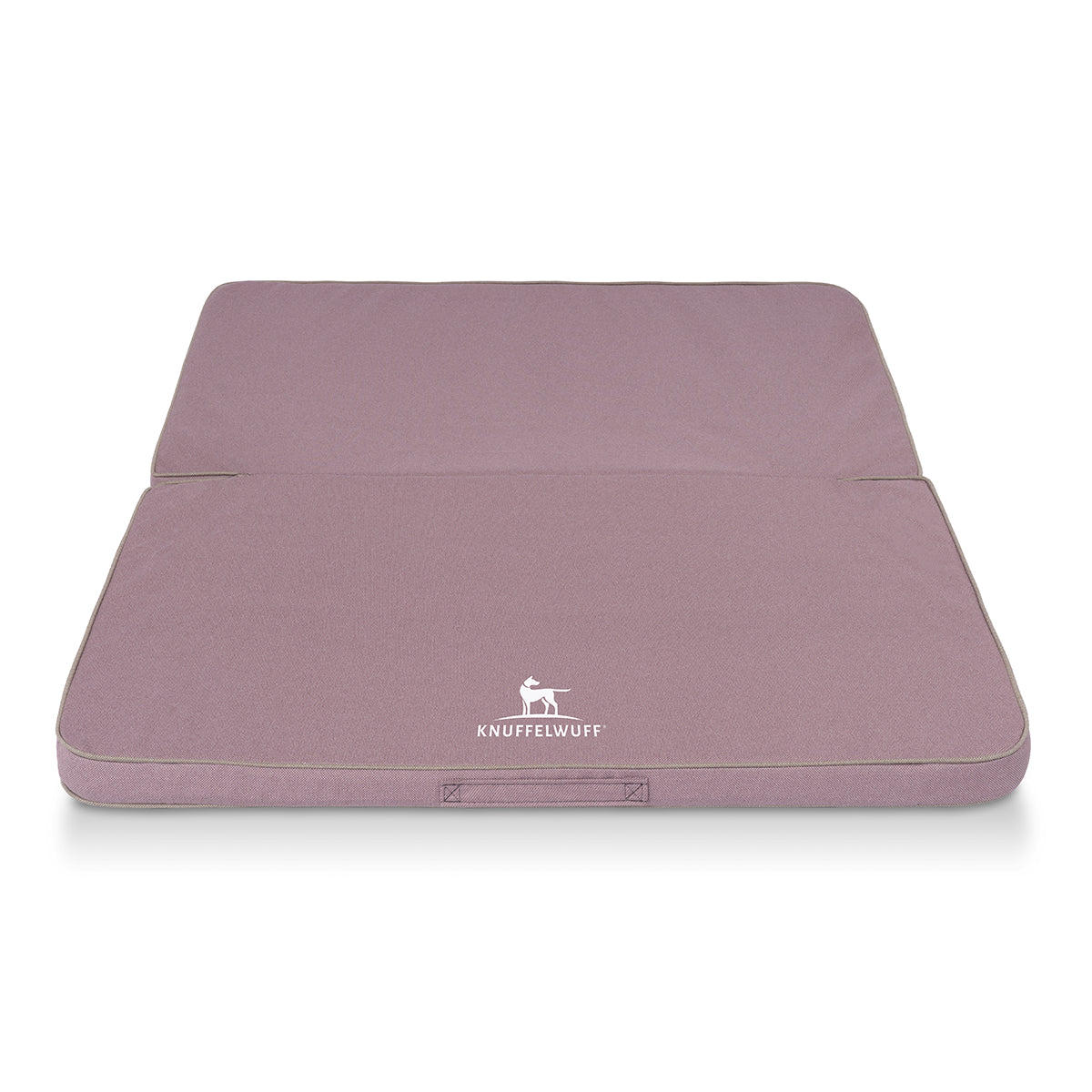 Knuffelwuff Faltbare Reisematte Orthopädisch Tacoma – Stilvoller Komfort aus Velours