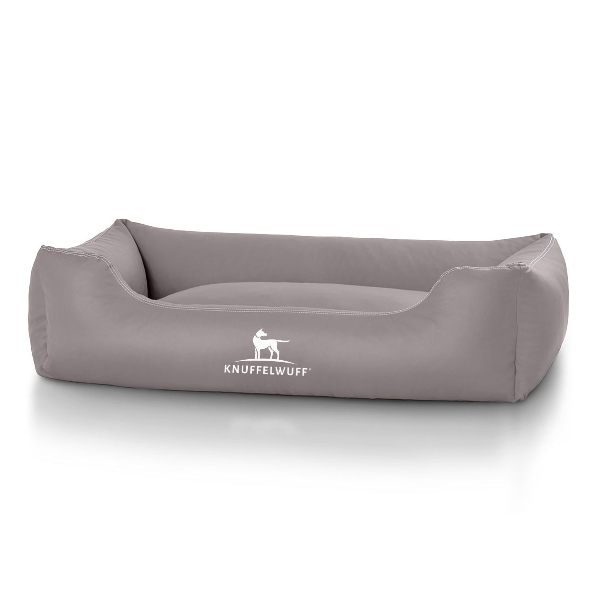 Knuffelwuff Kunstleder Hundebett Sidney – robust, bequem & pflegeleicht