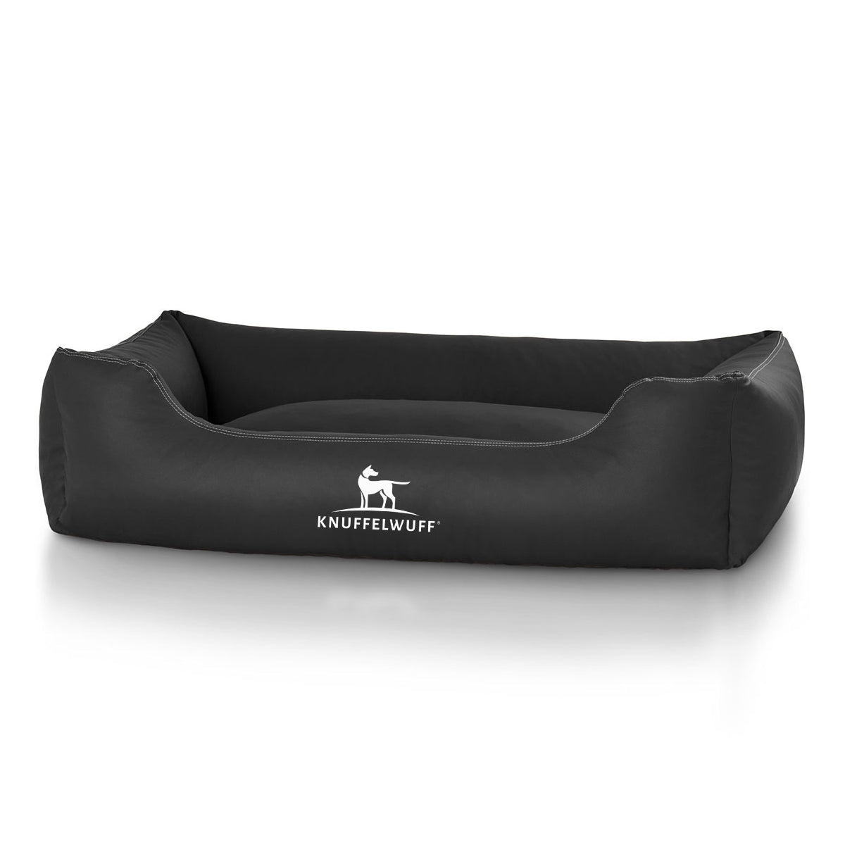 Knuffelwuff Kunstleder Hundebett Sidney – robust, bequem & pflegeleicht