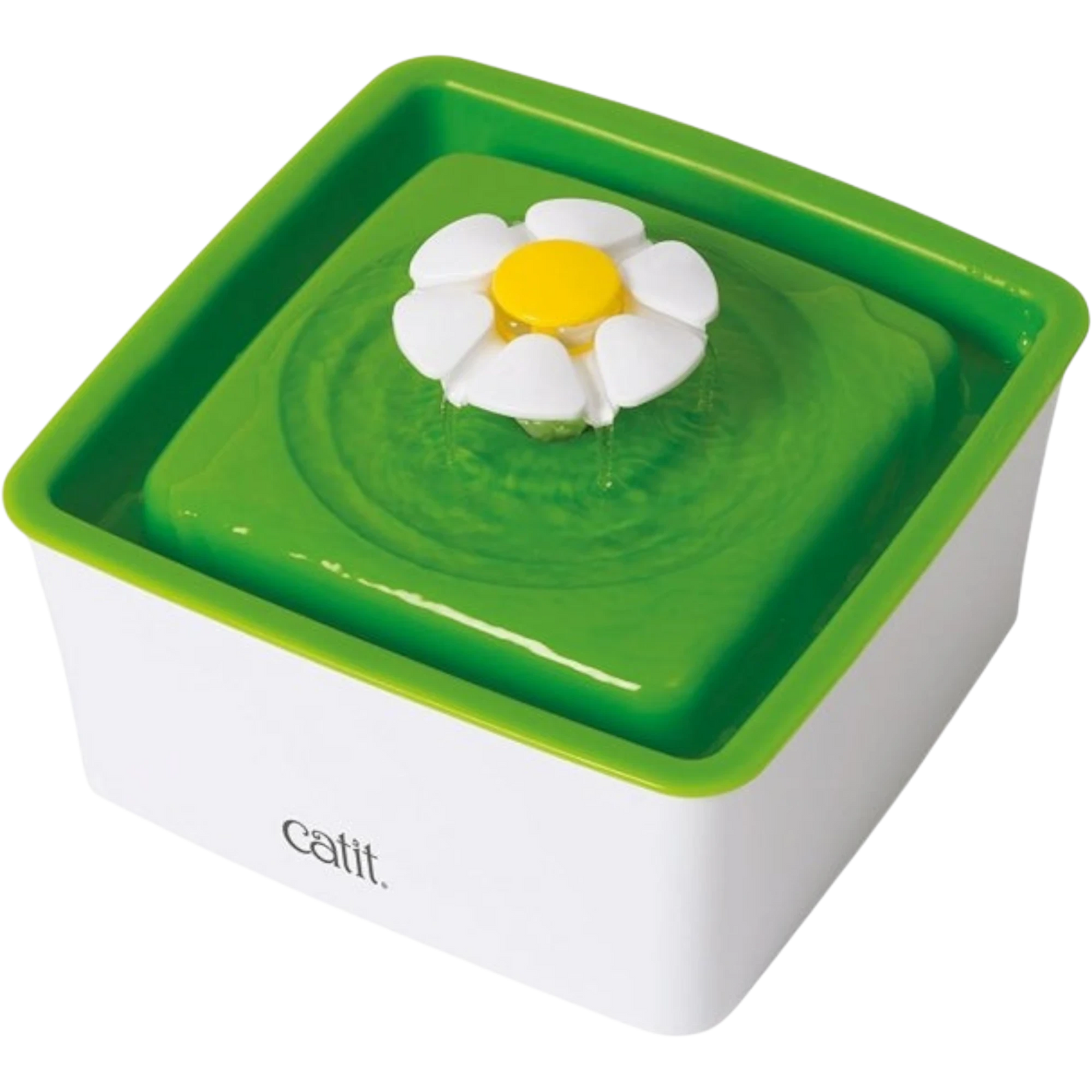 Catit Senses 2.0 Mini-Blumentrinkbrunnen – Kompakt, Ideal für kleine Trinkpausen
