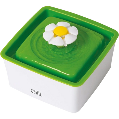 Catit Senses 2.0 Mini-Blumentrinkbrunnen – Kompakt, Ideal für kleine Trinkpausen