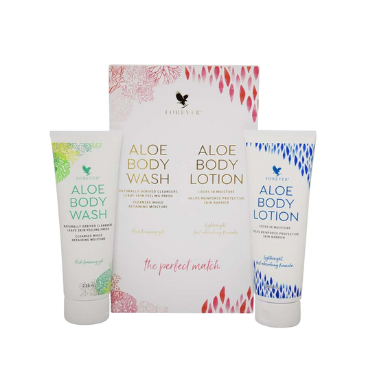 Geschenk-Set Aloe Body Wash & Aloe Body Lotion – Pflege, die berührt