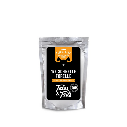 ’ne schnelle Forelle – Nassfutter für Hunde mit 100 % Forelle