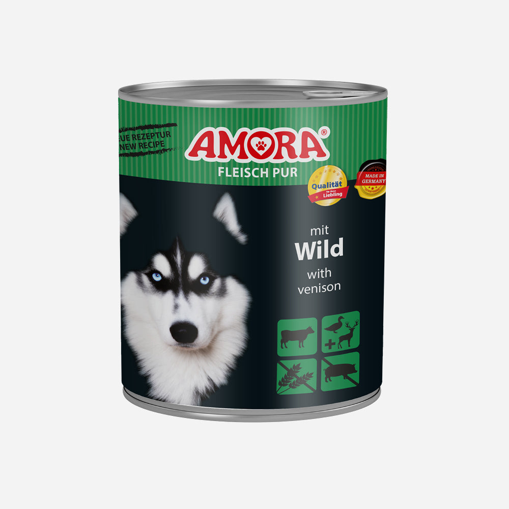 AMORA Fleisch Pur – Rind & Wild