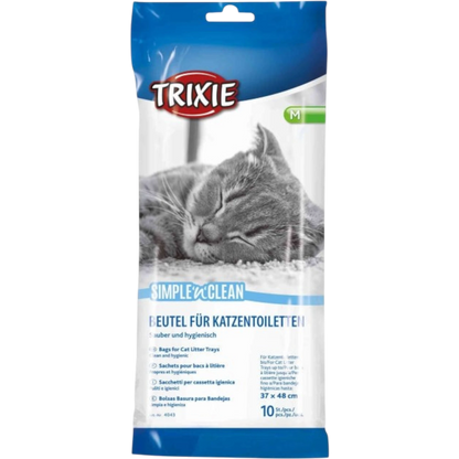 Trixie Toilettenbeutel 10er Pack – Für eine saubere und hygienische Katzentoilette!