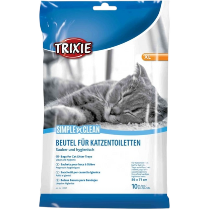 Trixie Toilettenbeutel 10er Pack – Für eine saubere und hygienische Katzentoilette!