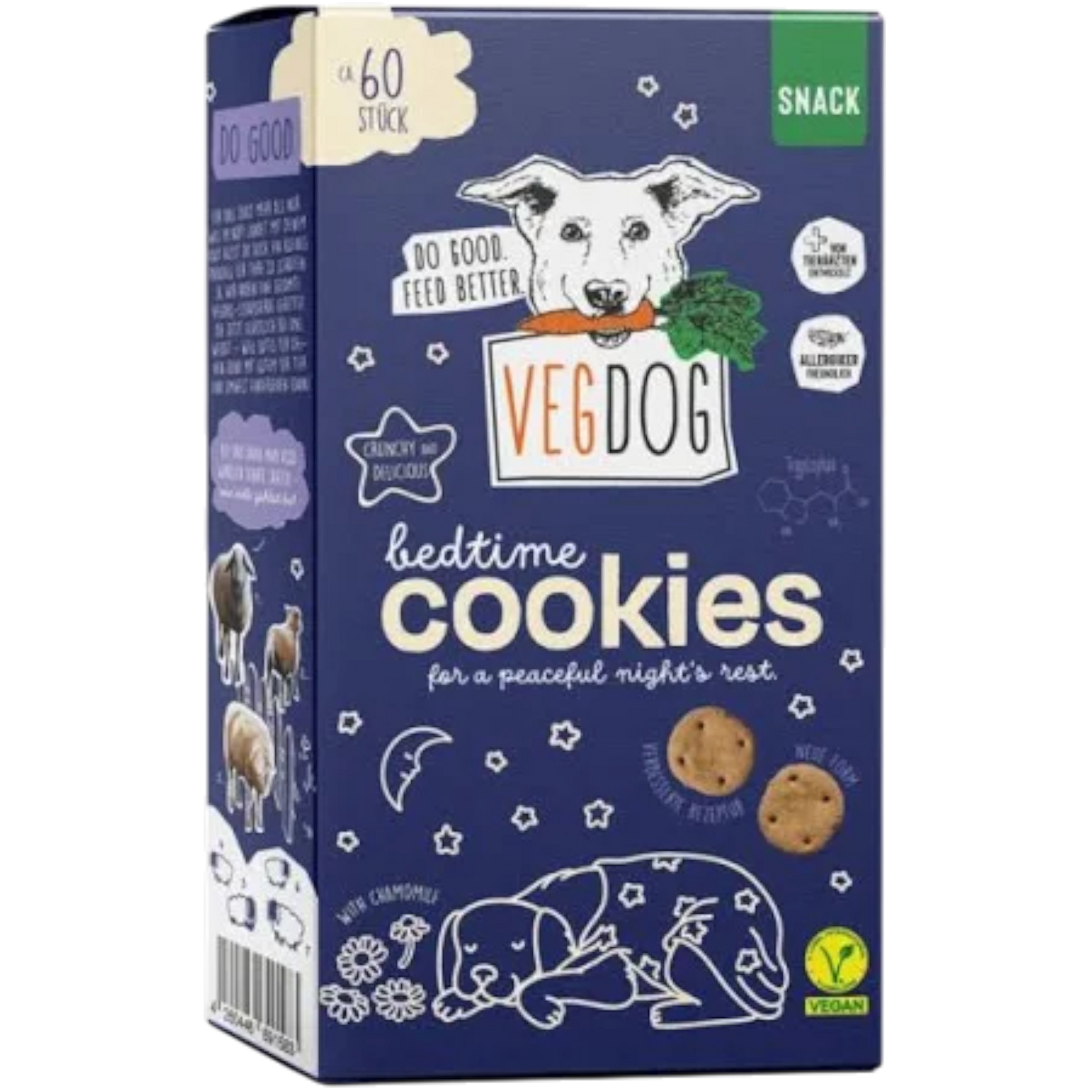 VegDog Bedtime Cookies – der beruhigende Abend-Snack für süße Hundeträume