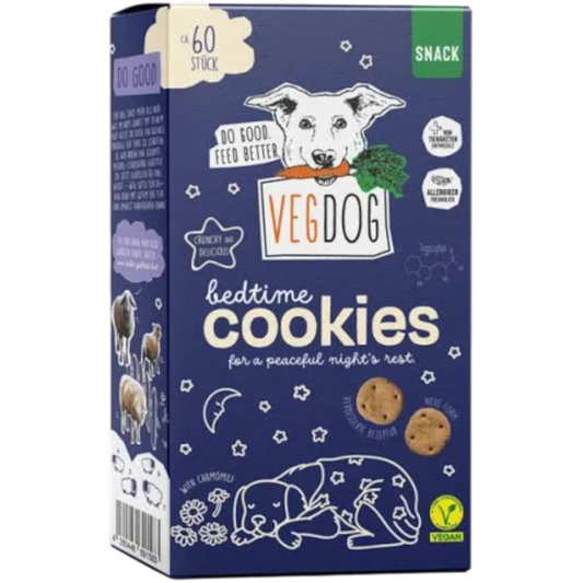 VegDog Bedtime Cookies – der beruhigende Abend-Snack für süße Hundeträume