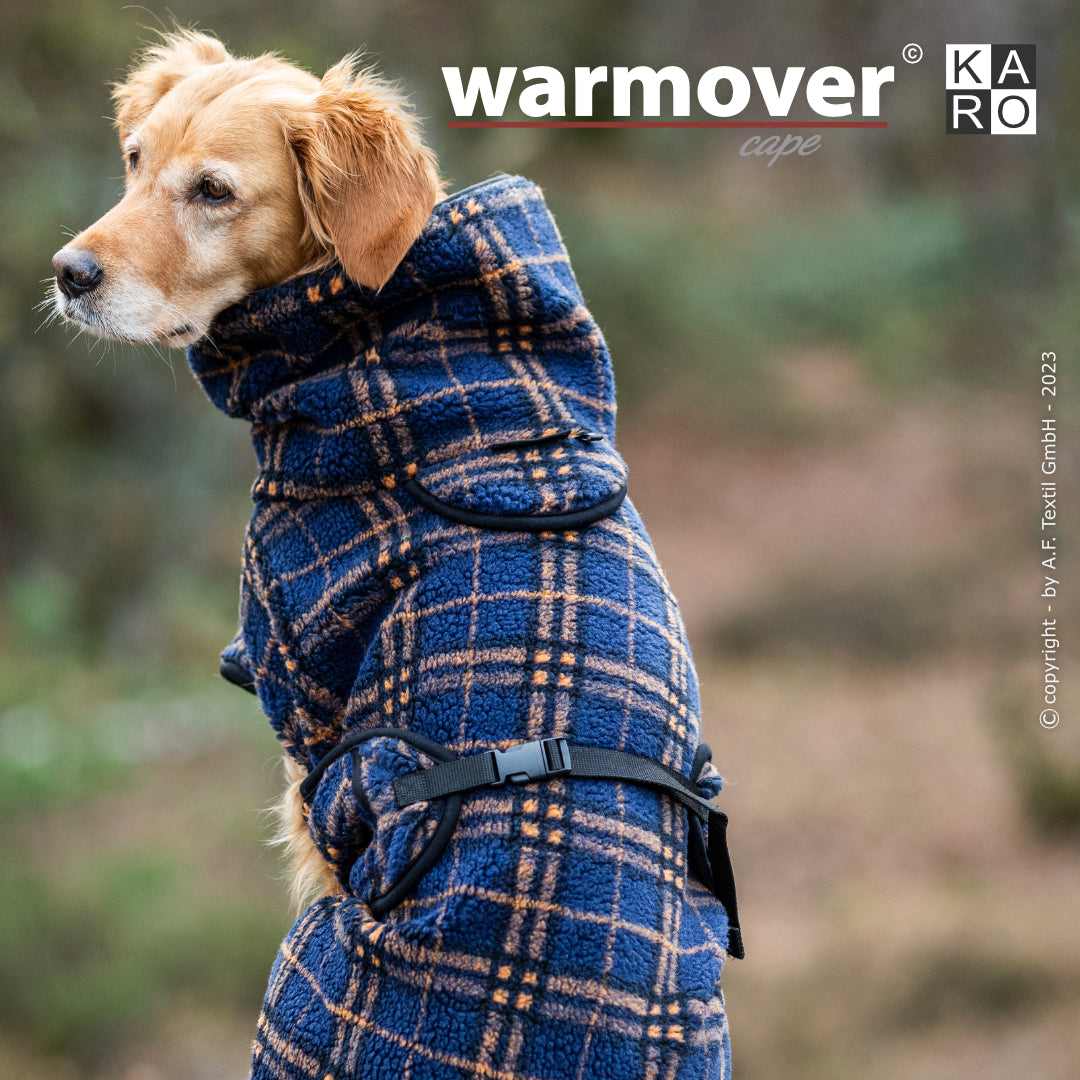 Warmover Cape – Leichter Hundemantel für Wärme & Komfort