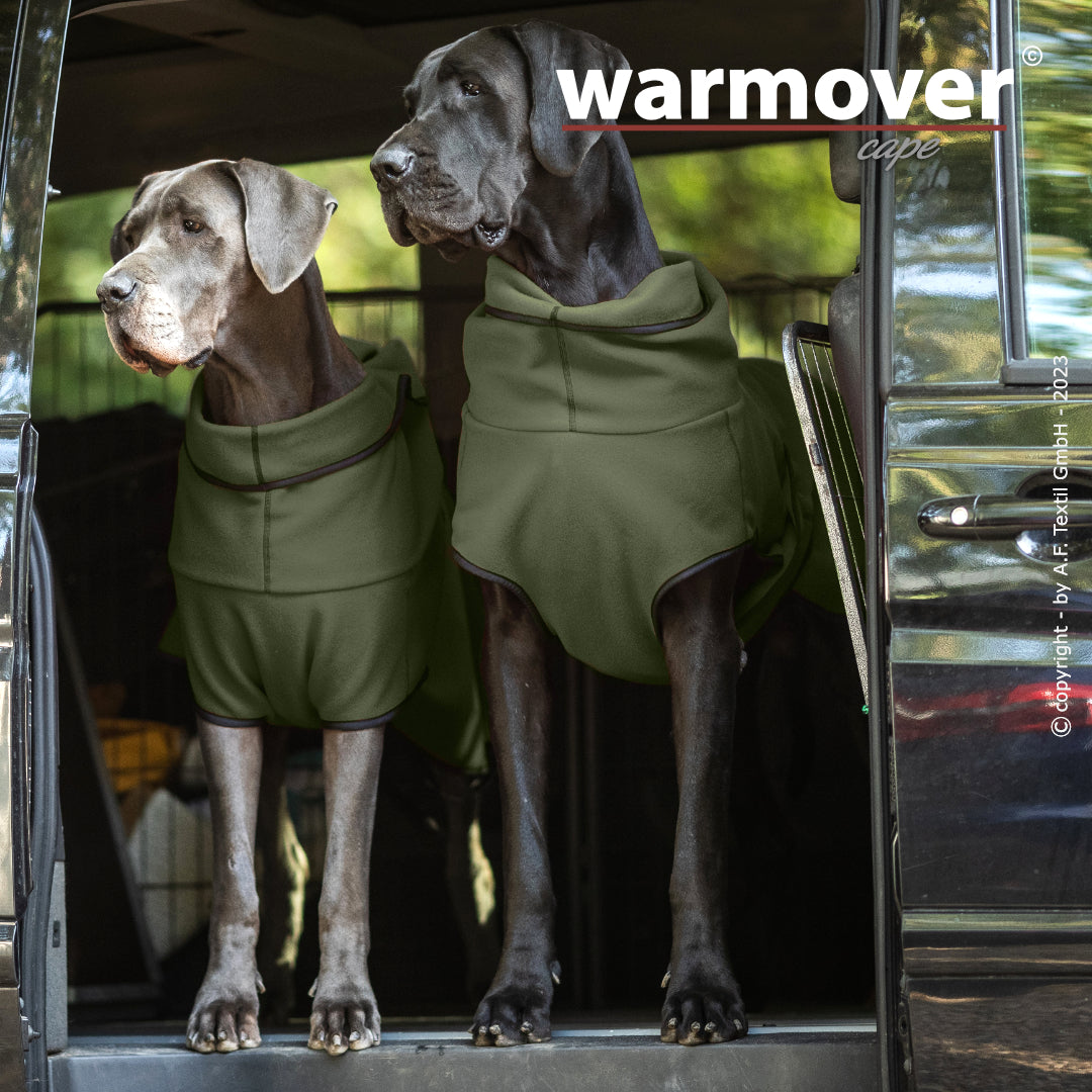 Warmover Cape Big – Leichter Hundemantel für Wärme & Komfort