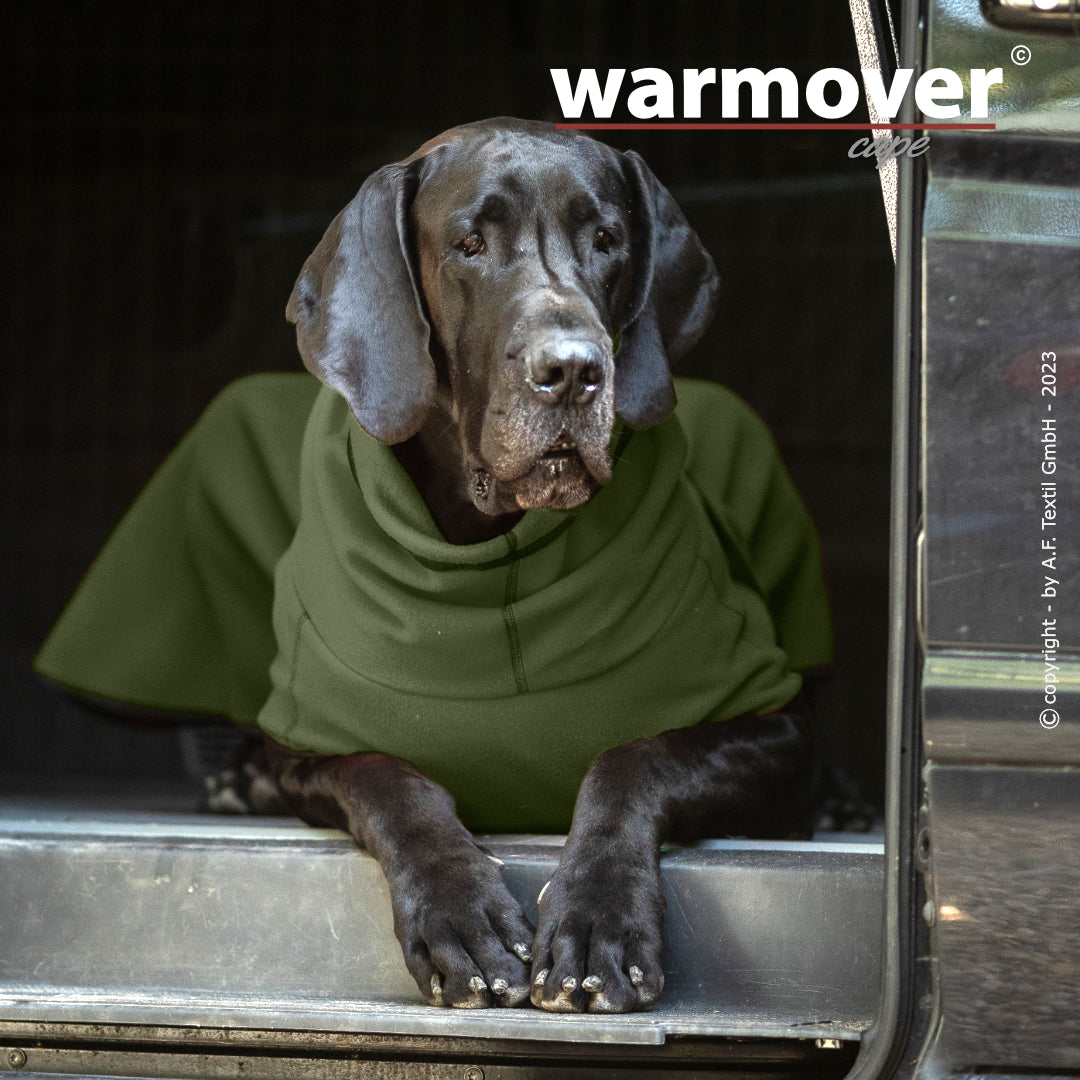Warmover Cape Big – Leichter Hundemantel für Wärme & Komfort