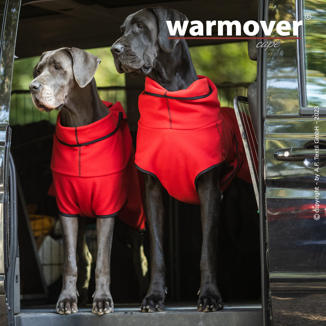 Warmover Cape Big – Leichter Hundemantel für Wärme & Komfort