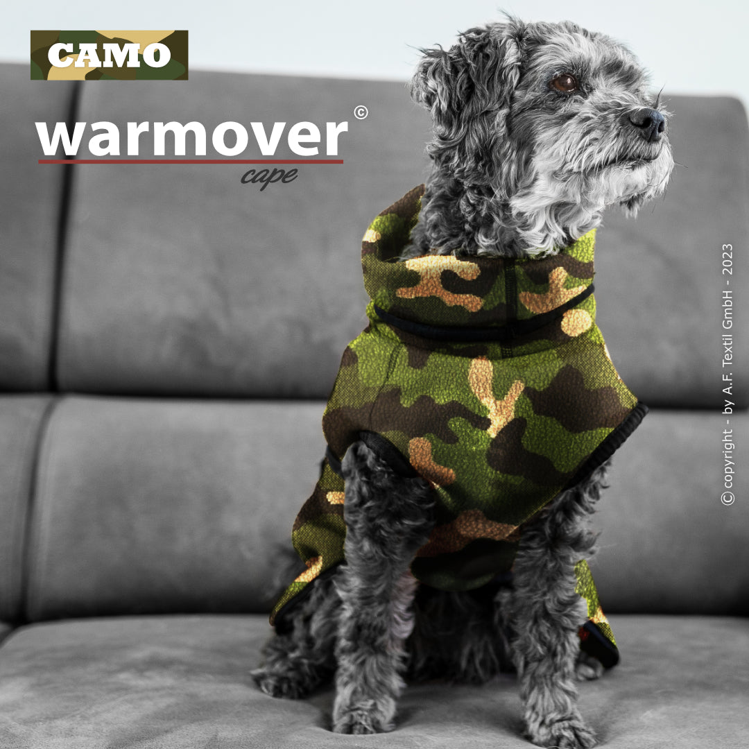 Warmover Cape Mini – Leichter Hundemantel für Wärme & Komfort