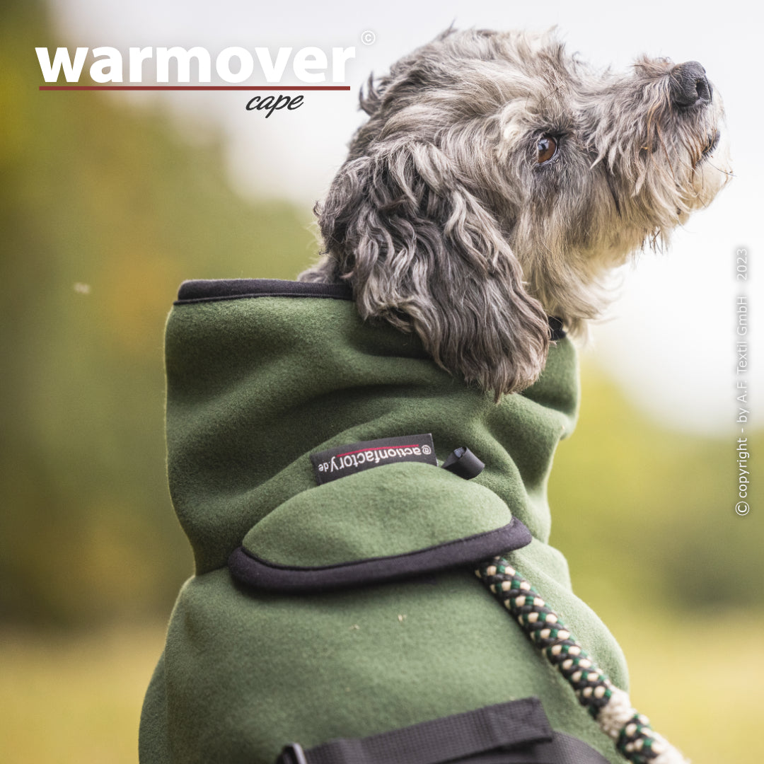 Warmover Cape Mini – Leichter Hundemantel für Wärme & Komfort