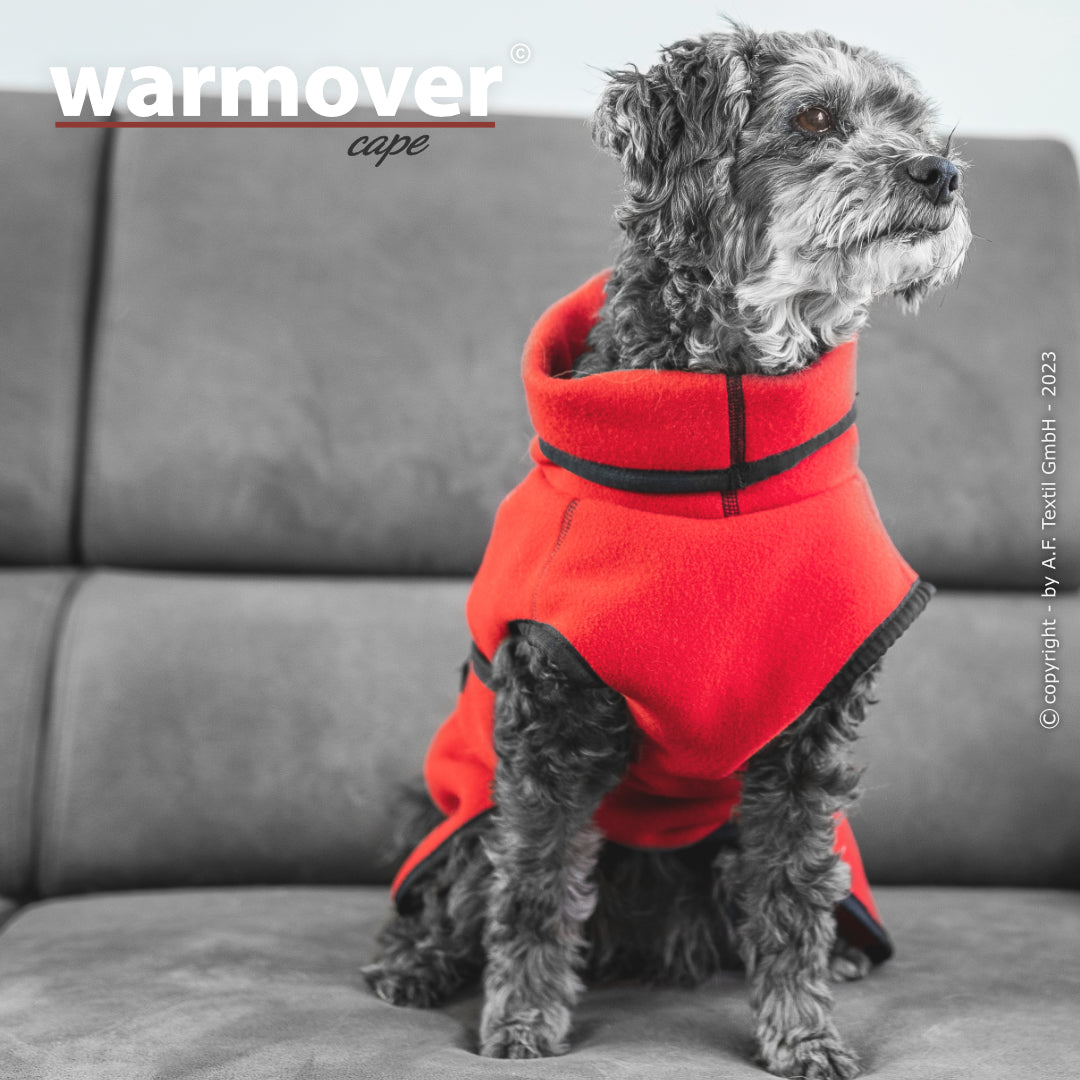 Warmover Cape Mini – Leichter Hundemantel für Wärme & Komfort