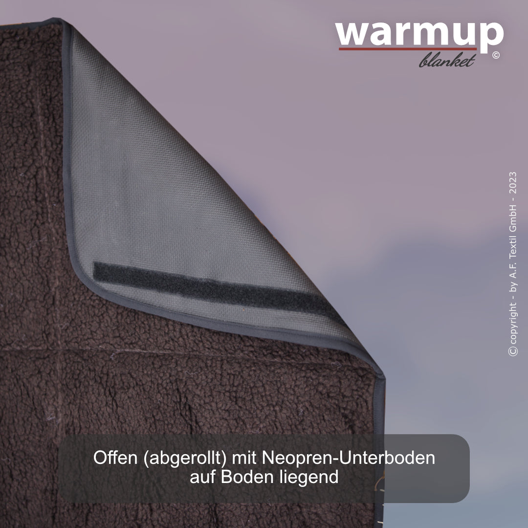 Warmup Blanket Basic – die universelle Outdoor-Decke für Hunde