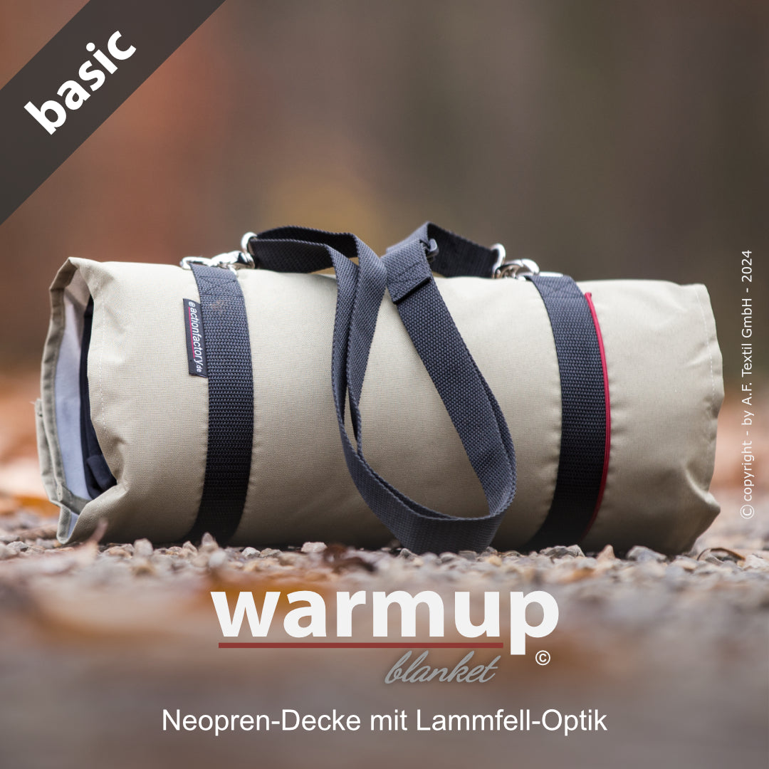 Warmup Blanket Basic – die universelle Outdoor-Decke für Hunde
