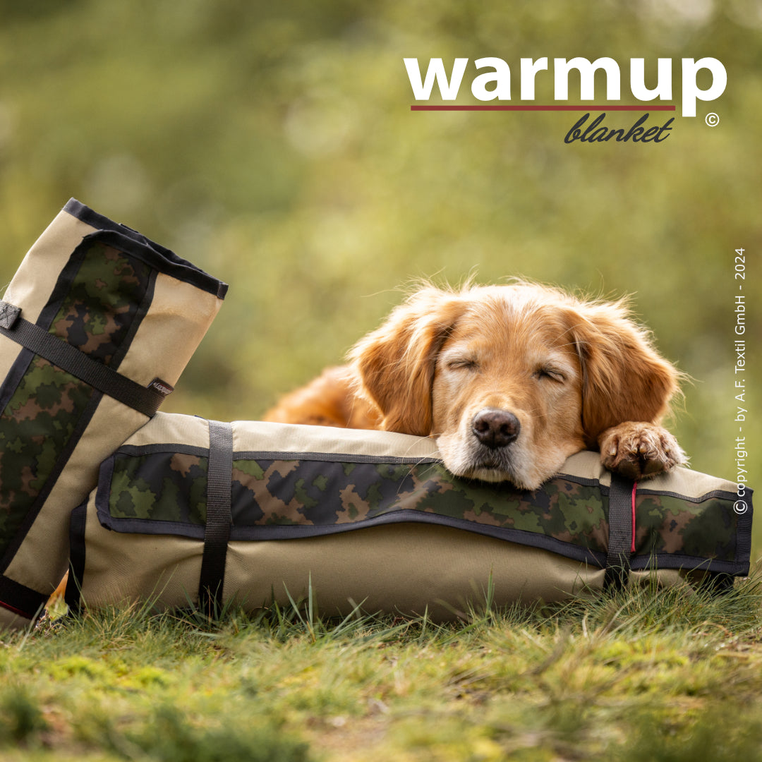 Warmup Blanket Basic – die universelle Outdoor-Decke für Hunde