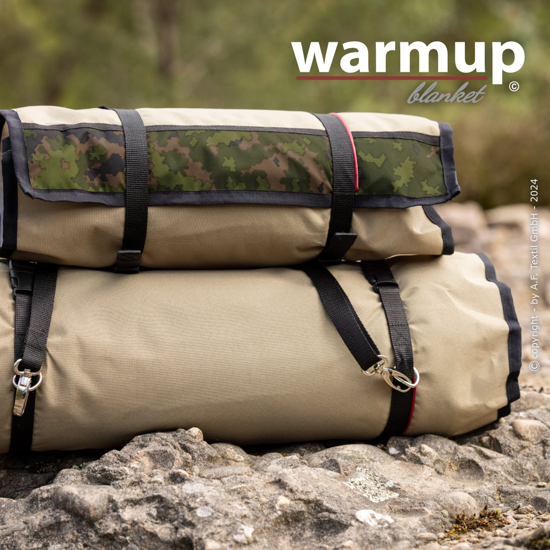 Warmup Blanket Basic – die universelle Outdoor-Decke für Hunde