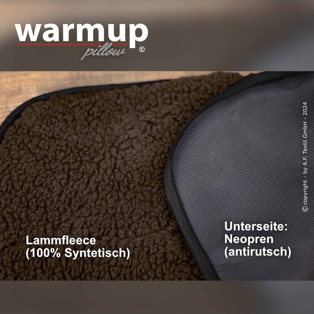 Warmup Pillow – Komfortables Sitz- und Liegekissen für unterwegs