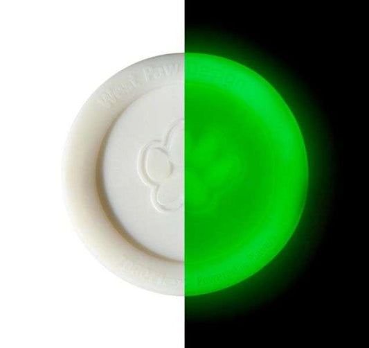 West Paw Zisc – Leuchtende Hunde-Frisbee (17 cm & 22 cm)