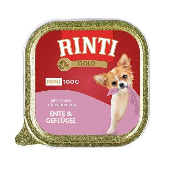 RINTI Gold Mini - Ente & Geflügel 100g